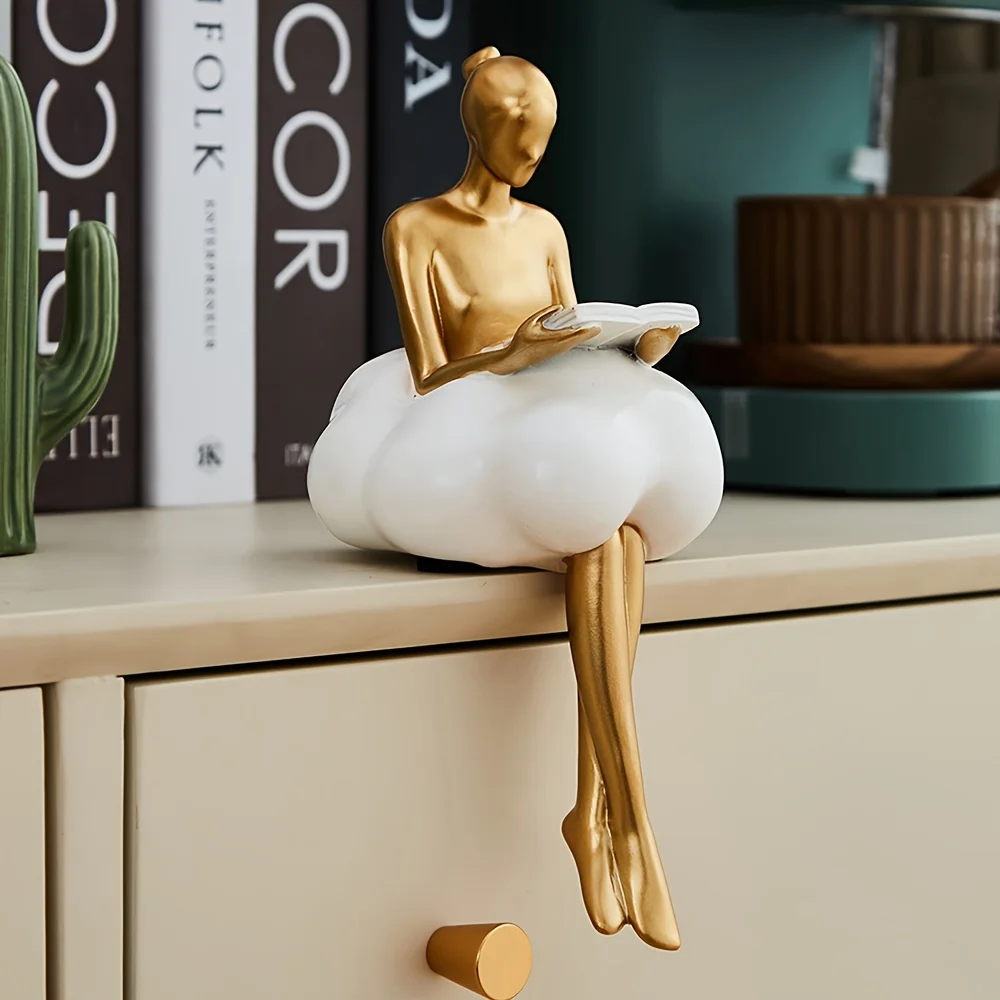 Bulut Kız Heykel Soyut Sanat Ş - Home Decor Y2K incelemesi ve fiyatı