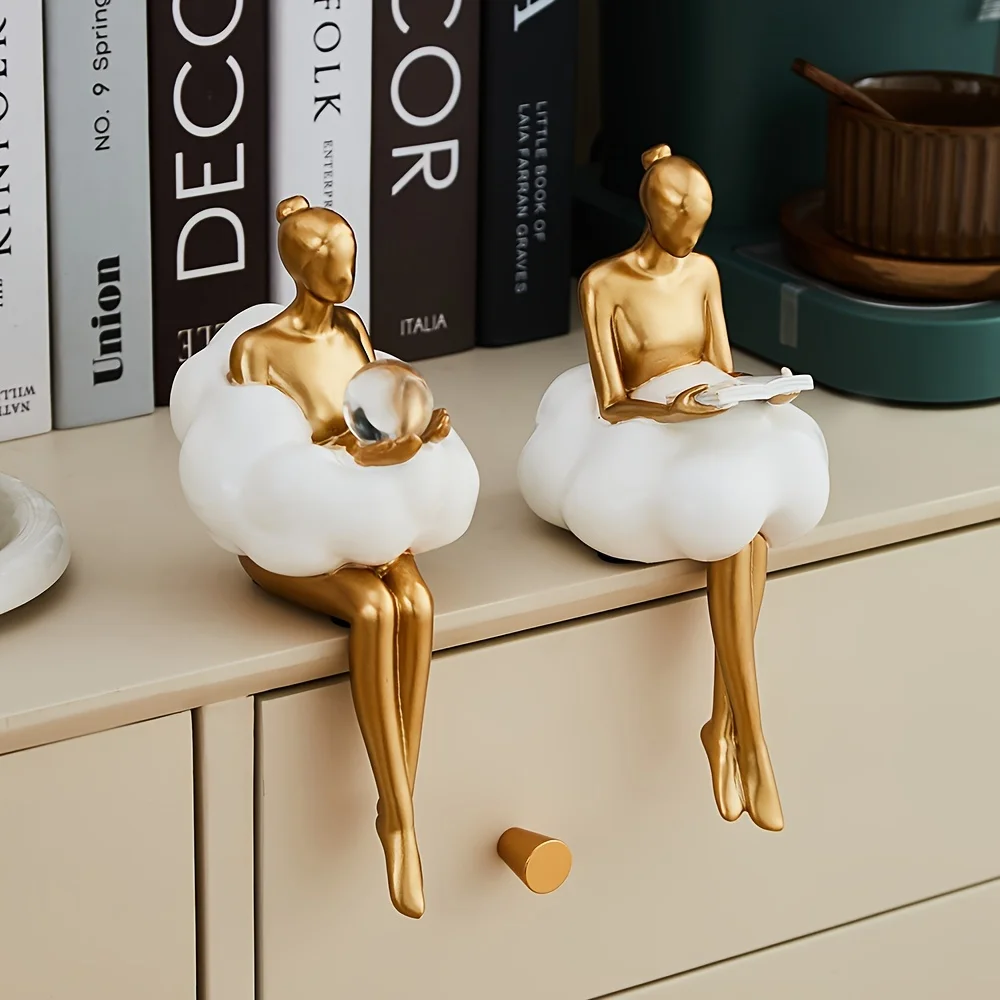 Bulut Kız Heykel Soyut Sanat Ş - Home Decor Y2K incelemesi ve fiyatı