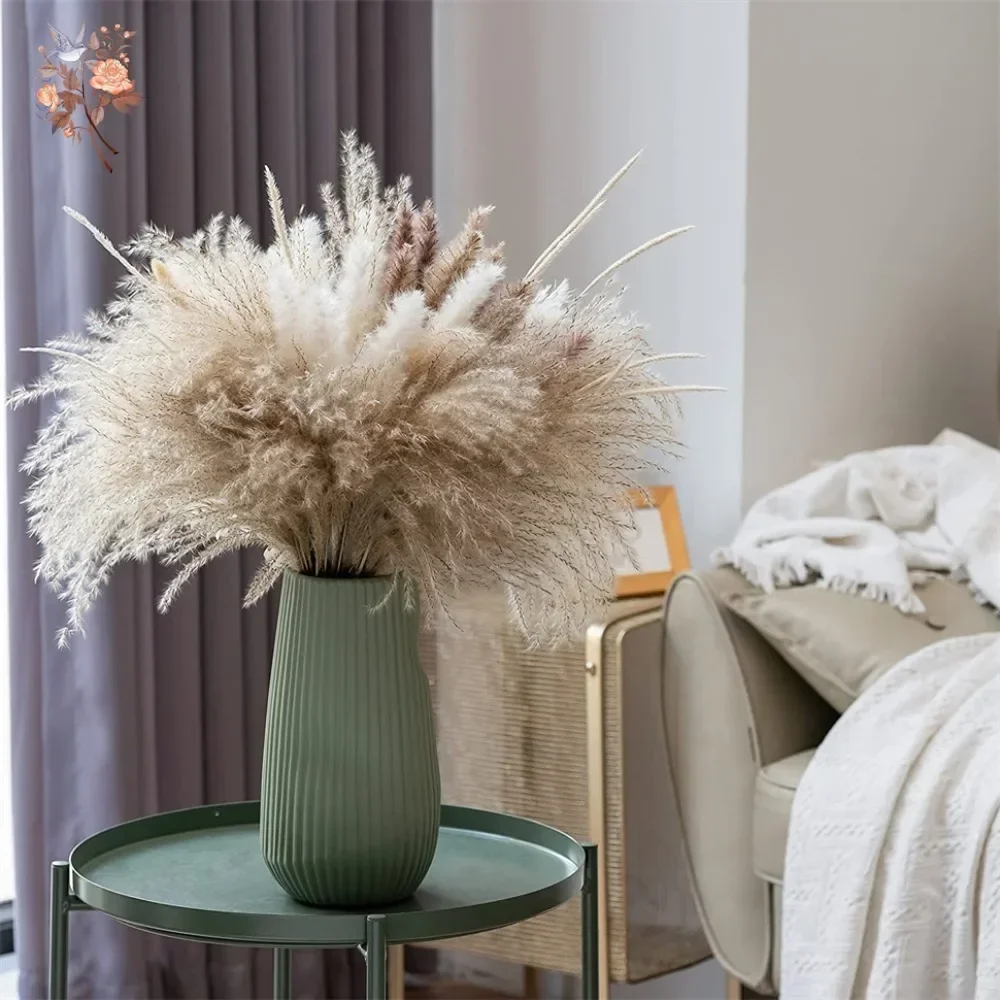 88 adet Doğal Kabarık Kurutulm - Pampas Grass Decor incelemesi ve fiyatı