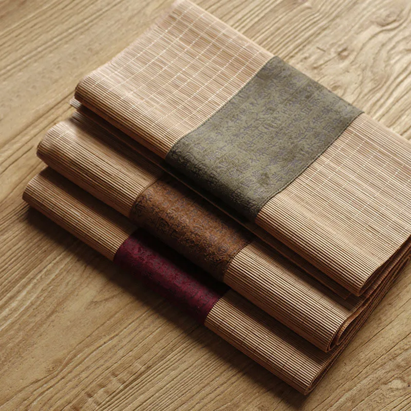 Kumaş Bambu Çay Matı, Keten Ze - Linen Table Runner incelemesi ve fiyatı