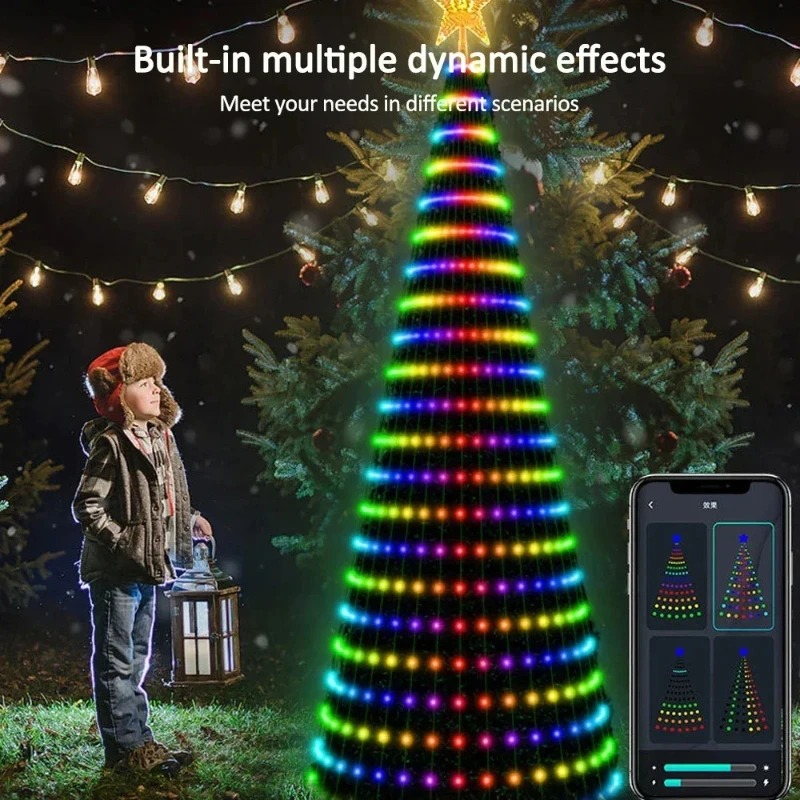 Noel Yıldızı Ağaç Işıkları RGB - Home Decor Free App incelemesi ve fiyatı