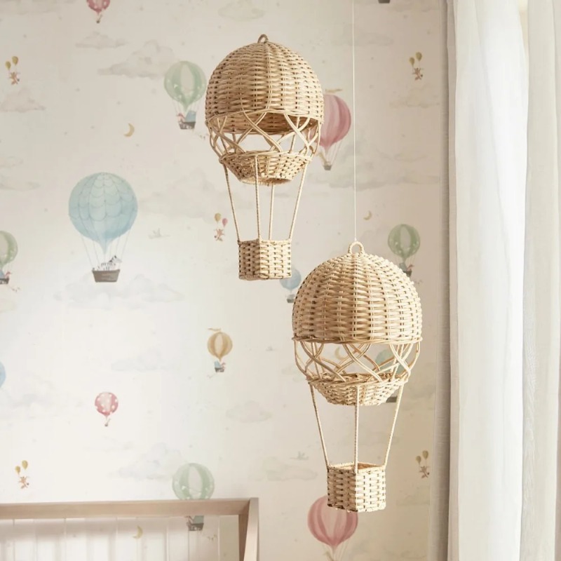 El Yapımı Rattan Sıcak Hava Ba - Rattan Plant Basket incelemesi ve fiyatı