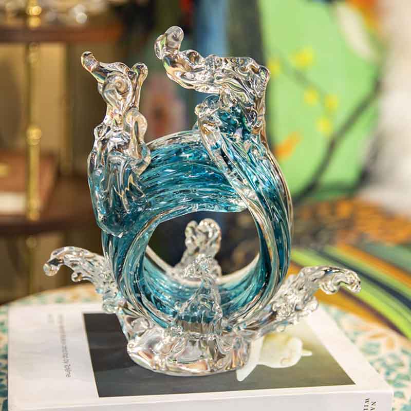 Lüks cam el sanatları soyut he - Home Decor Y2K incelemesi ve fiyatı