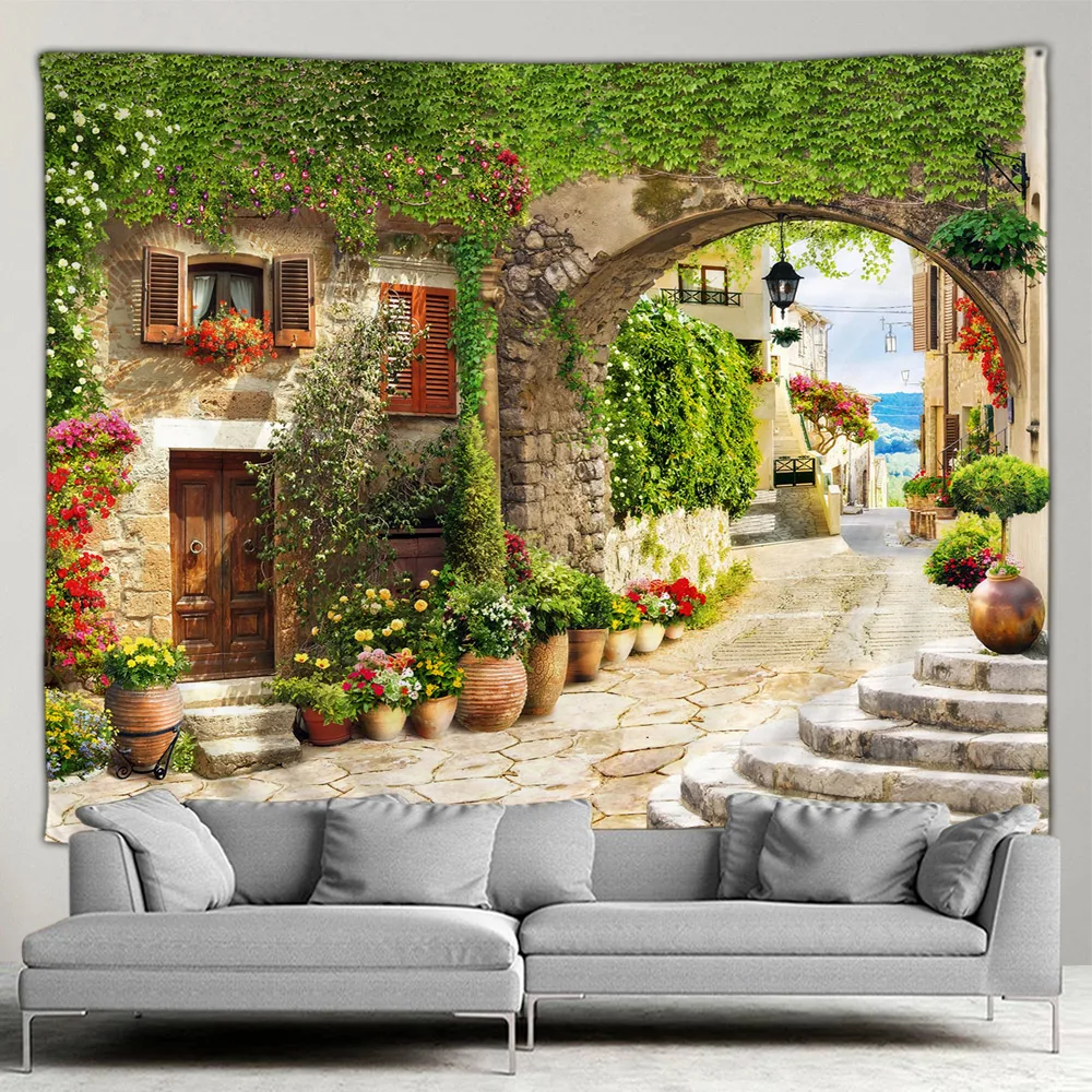 Açık bahçe posteri akdeniz man - Home Decor Indonesia incelemesi ve fiyatı